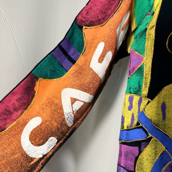 Kolorway Black Hand Painted Wearable Art - Picture 5 of 9